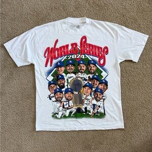 LA Dodgers 2024 WS Champions Tee